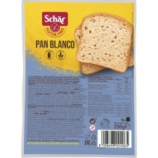 Schár Pan Blanco gluténmentes szeletelt kenyér 250 g pékárú