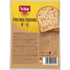  Schár Pan Multigrano gluténmentes többmagvas szeletelt kenyér 250 g pékárú
