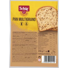 Schár Pan Multigrano gluténmentes többmagvas szeletelt kenyér 250 g pékárú