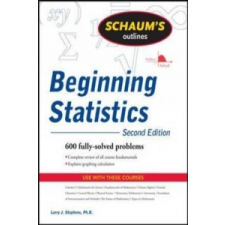  Schaum's Outline of Beginning Statistics, Second Edition – Larry Stephens idegen nyelvű könyv