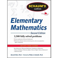  Schaum's Outline of Review of Elementary Mathematics – Philip Schmidt idegen nyelvű könyv