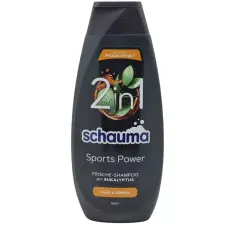  SCHAUMA sampon 400ml Sports Power 2in1 sampon