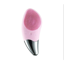 Schenopol Kft Elektromos szilikon arctisztító készülék, arcmasszírozó - Világos rózsaszín bőrápoló eszköz