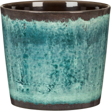 Scheurich kaspó 870 13 átmérő cm x 12 cm Ocean Glaze kerti dekoráció