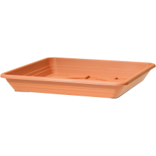 Scheurich Lara alátét 25 cm x 25 cm terrakotta kerti dekoráció