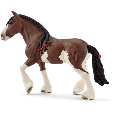 Schleich 13809 Clydesdale kanca játékfigura