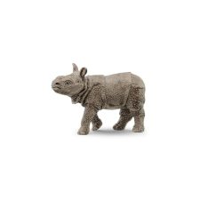 Schleich 14860 Indiai rinocérosz kölyök figura - Wild Life játékfigura