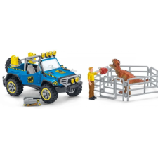 Schleich 41464 Dinoszauruszok Terepjáró és dinoszaurusz szett játékfigura