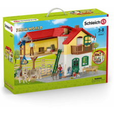 Schleich 42407 Falusi ház istállóval játékszett - Farm World játékfigura