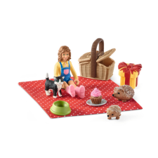 Schleich 42426 Születésnapi piknik játékszett - Farm World játékfigura