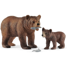 Schleich 42473 Grizzly medvecsalád játékfigura