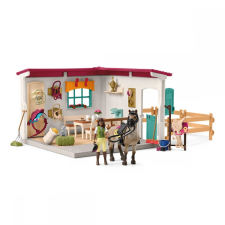 Schleich 42591 Horse Club Nyeregszoba játékfigura