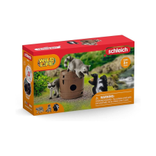 Schleich 42596 Móka a dióval játékszett - Wild Life játékfigura
