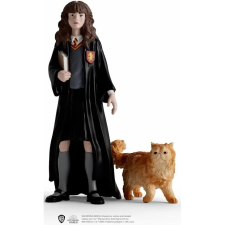Schleich 42635 Harry Potter - Hermione Granger és Csámpás, a macska játékfigura