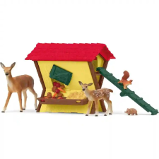 Schleich 42658 Vadetető őzekkel játékfigura