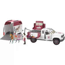 Schleich 42704 Állatorvosi lószállító autó Tennessee Walker lóval játékfigura