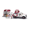 Schleich 42704 Mobil állatorvos utánfutóval
