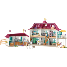 Schleich 42706 Horse Club Tóparti lovasfarm figura szett (42706) játékfigura