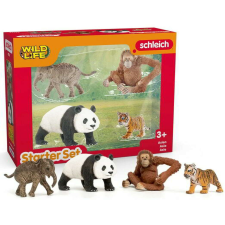 Schleich 42736 Wild Life Ázsia vadállat készlet kezdő csomag játékfigura játékfigura