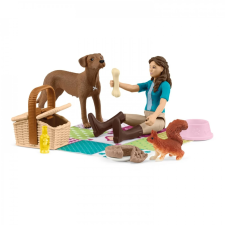 Schleich 42746 Horse Club Piknik Lizával szett (42746) játékfigura