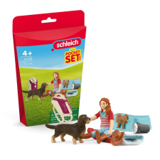 Schleich 42748 Pocket Set - Horse Club Éjszakai szállás Hannah-val játékfigura