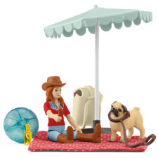 Schleich 42751 Horse Club kirándulás a tóhoz játékfigura