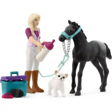 Schleich 42755 Sofia Appaloosa csikóval és kiskutyával játékfigura