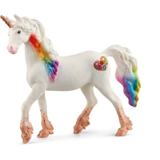Schleich 70726 Szívecskés szivárványos egyszarvú kanca játékfigura
