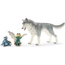 Schleich Bayala - Lykos, Nugur és Piuh figurák (70710) (Schleich70710) játékfigura