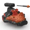 Schleich : Eldrador láva harci jármű lávaszörnnyel és kilövővel (42663)