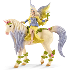 Schleich Fairy Sera virágos unikornissal (70565) (sch70565) - Játékfigurák játékfigura
