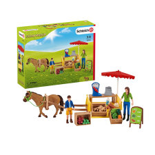 Schleich Farm Life Sunny Day Mobile Farm Stand (42528) játékfigura