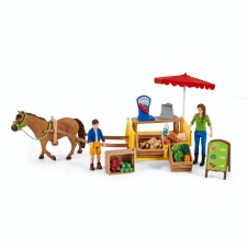 Schleich Farm Life Sunny Day Mobile Farm Stand játékszett játékfigura