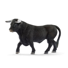 Schleich farm világ fekete bika figura játékfigura