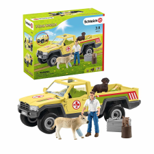 Schleich FARM WORLD Veterinarian visit at the farm (42503) játékfigura