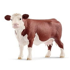 Schleich Hereford tehén (13867) játékfigura