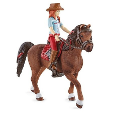 Schleich Horse Club Hannah és Cayenne (42539) játékfigura