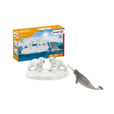 Schleich jegesmedvebocsok játékfigura