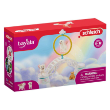 Schleich Képzés szárnyas oroszlánkölyköknek játékfigura
