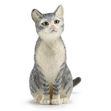 Schleich Macska ülő (13771) játékfigura