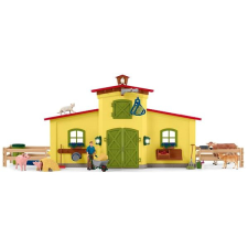 Schleich Nagy farm állatokkal és tartozékokkal 42605 játékfigura