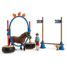 Schleich póni ügyességi futás (42482) játékfigura