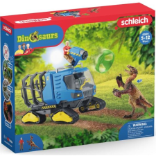 Schleich TM Toys Schleich Dinó elfogó lánctalpas jármű Dakotaraptorral (42604) (SLH42604) játékfigura
