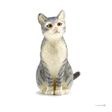 Schleich : ülő macska figura 13771 játékfigura