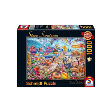 Schmidt 1000 db-os puzzle - Beach Mania, Steve Sundran (59662) puzzle, kirakós