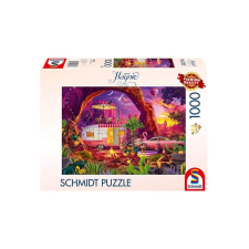 Schmidt 1000 db-os puzzle - Camping - Paradise in the Desert, Jeff Haynie (58574) puzzle, kirakós
