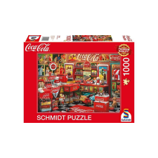 Schmidt 1000 db-os puzzle - Coca Cola - Nostalgia Shop (59915) puzzle, kirakós