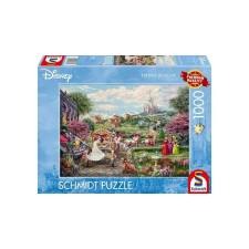 Schmidt 1000 db-os puzzle - Disney - Cinderella Happily Ever After, Thomas Kinkade (58038) puzzle, kirakós