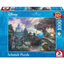 Schmidt 1000 db-os puzzle - Disney - Cinderella, Kinkade (59472) puzzle, kirakós