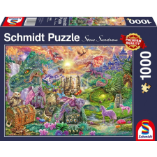 Schmidt 1000 db-os puzzle - Enchanted dragon kingdom (58966) puzzle, kirakós
